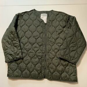 Rothco M-65 OD Olive Green Insulated Quilted Field Liner Army Military Jacket